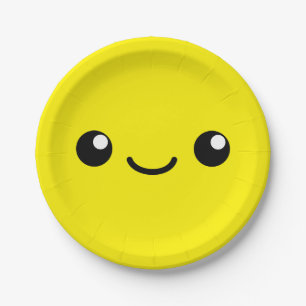 Yellow Cutie Paper Plate
