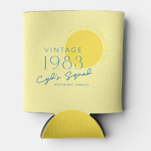 Yellow Cyd's Squad Can Cooler