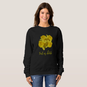 Yellow Daffodil Flowers Bouquet Personalized Sweatshirt