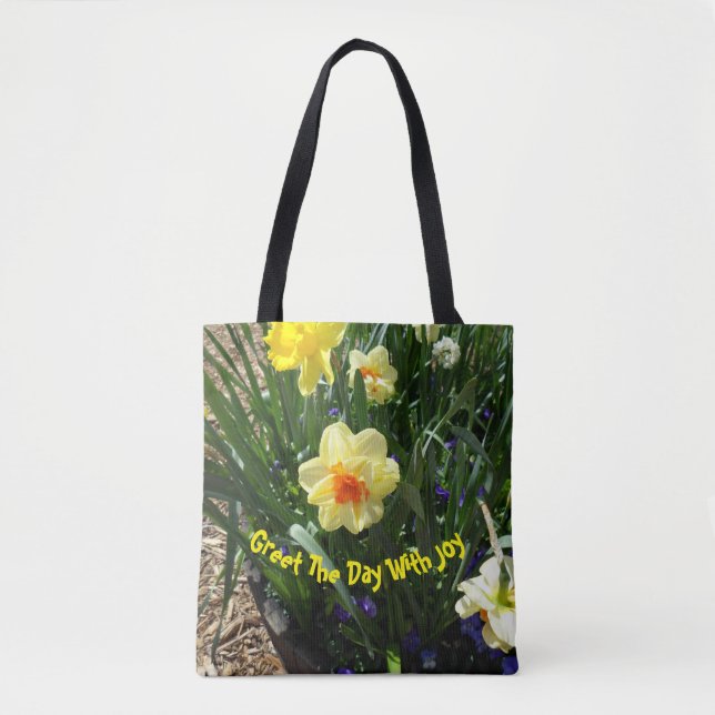 Yellow Daffodil Tote Bag (Front)