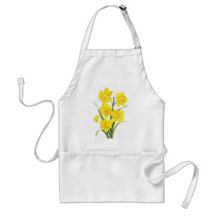 Yellow daffodils standard apron