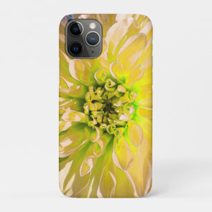 Yellow Dahlia Flower iPhone 11 Pro Case