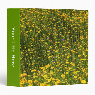 Yellow Daisies Binder