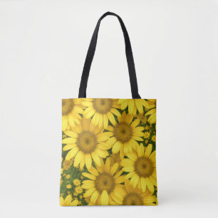 Yellow Daisies Tote Bag
