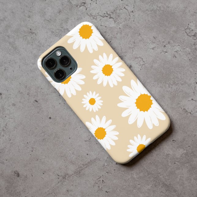 Yellow Daisy Cute Flower Trendy Case-Mate iPhone Case (Creator Uploaded)