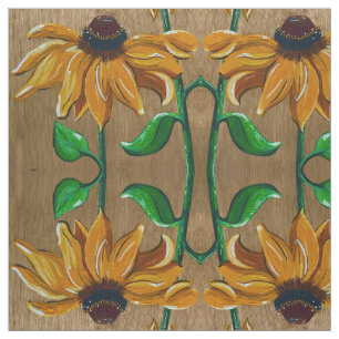 Yellow Daisy Fabric