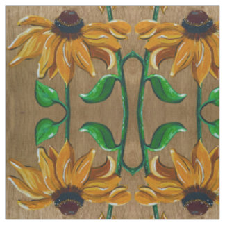 Yellow Daisy Fabric