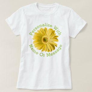 Yellow Daisy Flower T-Shirt