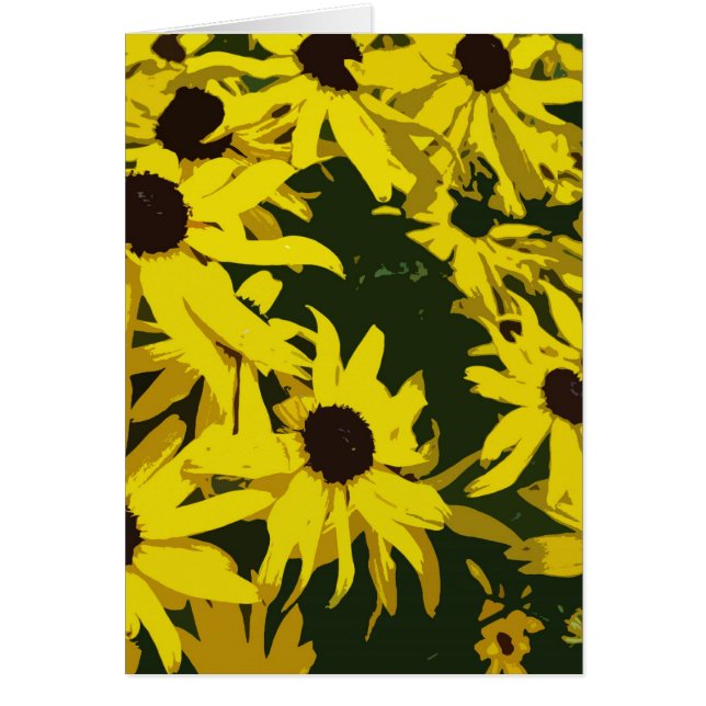 Yellow daisy flowers (Front)
