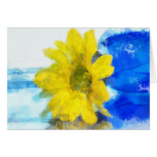 Yellow Daisy Greeting Card