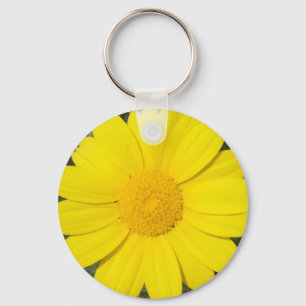Yellow Daisy key chain