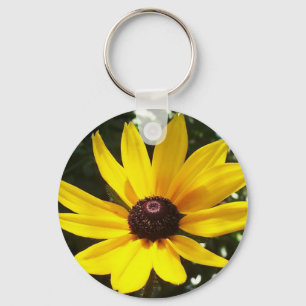 Yellow Daisy Keychain