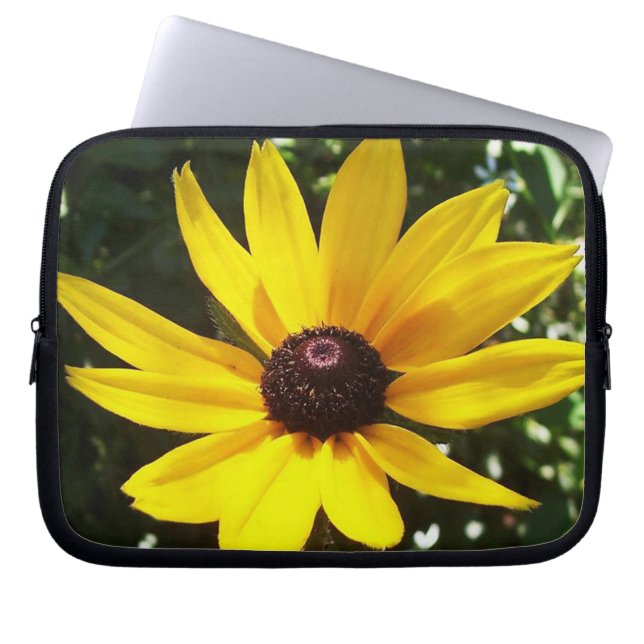 Yellow Daisy Laptop Sleeve (Front)