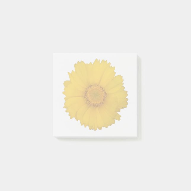 Yellow Daisy Sticky Notes (Front)
