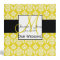 Yellow Damask Monogram Wedding Planning