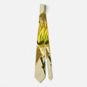 Yellow Day Lily Tie