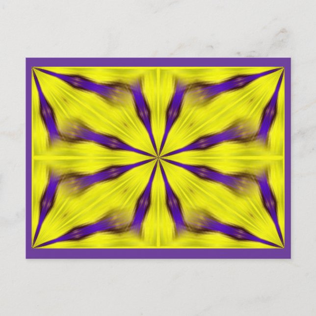 YELLOW DAZE POSTCARD (Front)