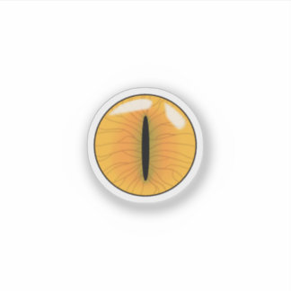Yellow Demonic Cat Eye