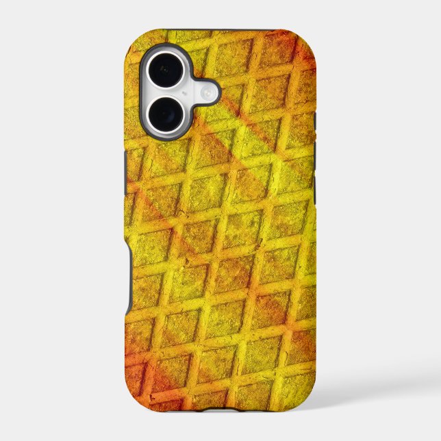 Yellow diamond rust metal 2 (Back)