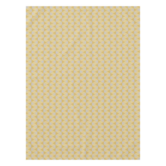 Yellow diamonds tablecloth (Front)