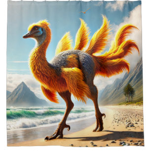 Yellow Dinosaur Bird