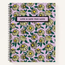 Yellow Ditsy Floral Pattern