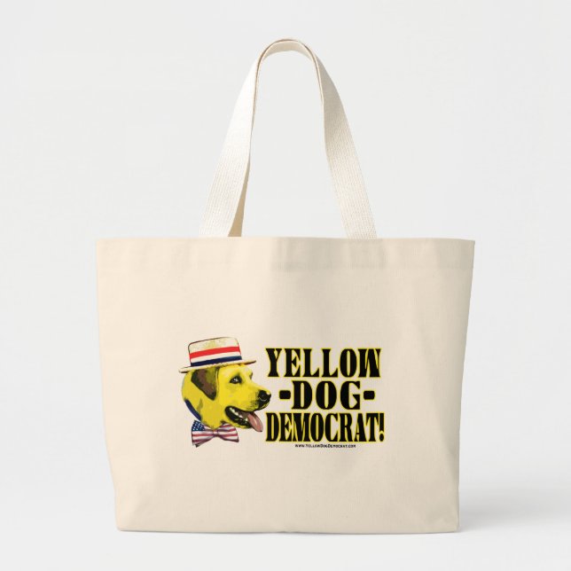 Yellow Dog Democrat Bag (Front)