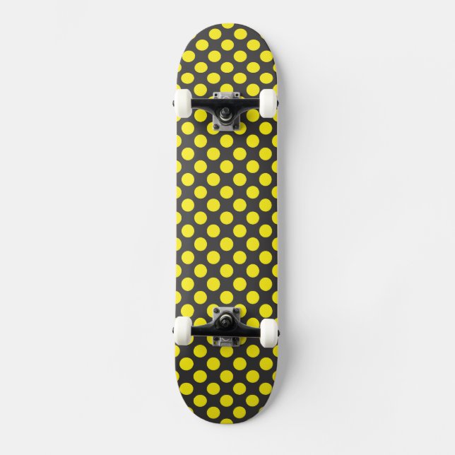 yellow dots skateboard (Front)