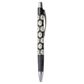 Yellow Dotted Daisy's Pen