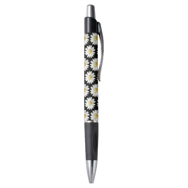 Yellow Dotted Daisy's Pen (Bottom (Vertical))