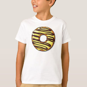 Yellow Doughnut, Doughnut, Chocolate, Icing, Frost T-Shirt