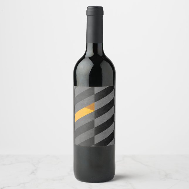Yellow drawer wine label (Front)