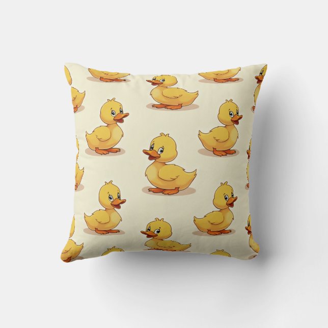 Yellow Duck Cushion (Back)