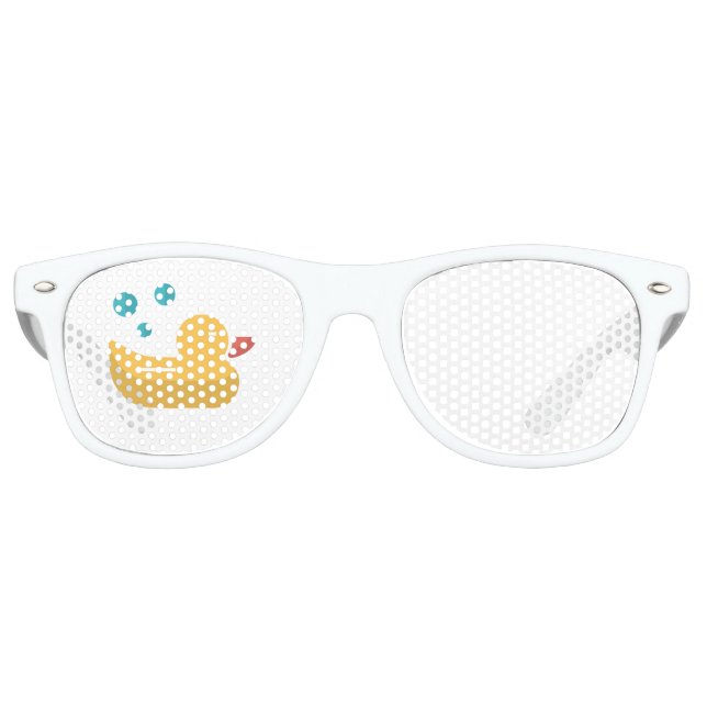 Yellow Duck - Retro Party Sunglasses (Front)