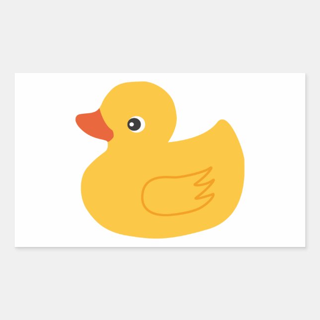 Yellow Duck Sticker (Front)