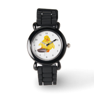 Yellow Duckling Baby Watch