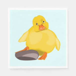 Yellow Duckling Napkins