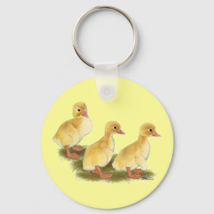 Yellow Ducklings Keychain