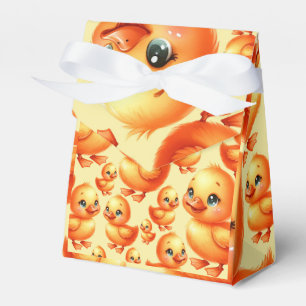Yellow Ducks Favor Box