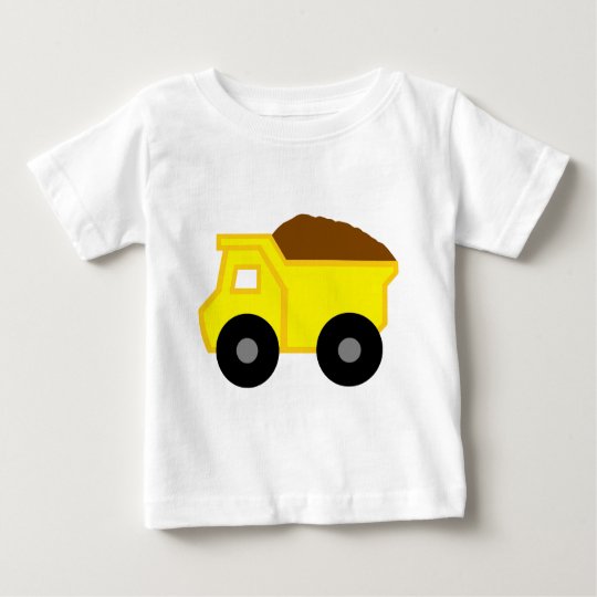 Yellow DumpTruck Baby T-Shirt