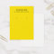 Yellow Earring Business Cards