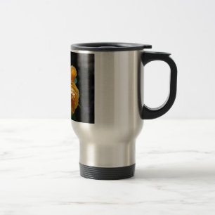Yellow English Roses Travel Mug