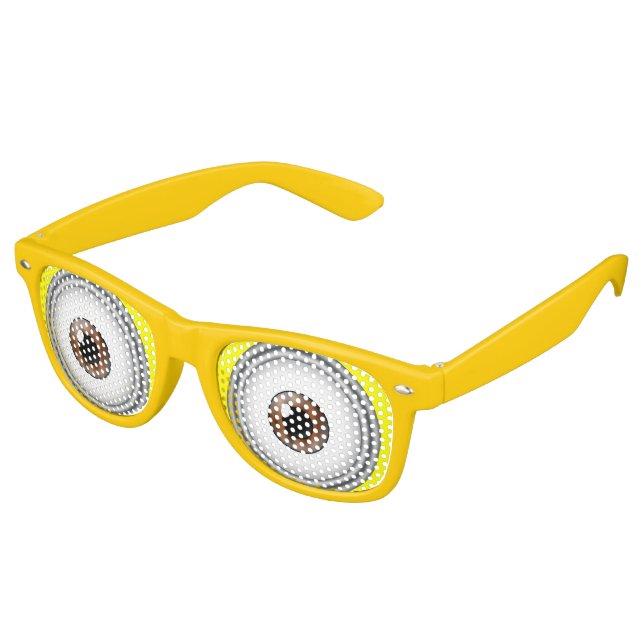 Yellow Eyes Cartoon Goggle Party Costume lunettes (Angulaire)