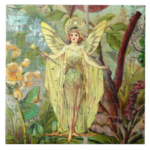 Yellow Fairy  Tile
