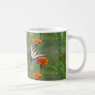 Yellow female Eastern Tiger Swallowtail Coffee Mug