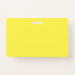 Yellow #FFF555, Golden Glow Badge<br><div class="desc">Introducing Badge, the ultimate plastic badge that effortlessly combines style and functionality. Crafted with precision, our badges are made from high-quality plastic, ensuring durability and longevity. Whether you're attending a conference, hosting an event, or simply want to add a touch of professionalism to your daily attire, Badge is the perfect...</div>