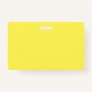  Yellow #FFF555, Golden Glow Badge