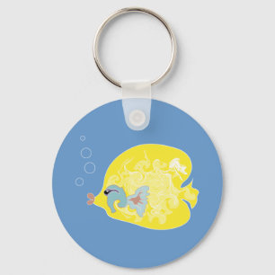Yellow Fish Keychain