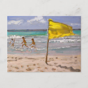 Yellow Flag Barbados 2010 Postcard