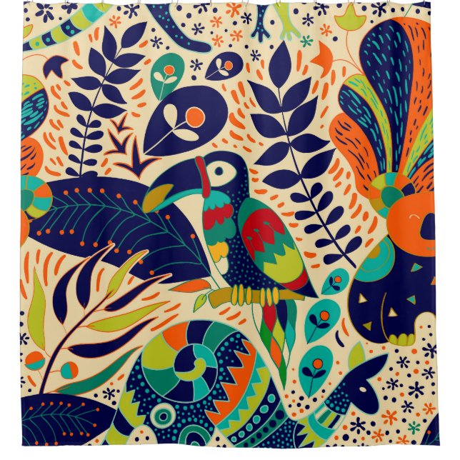 Yellow Floral: Bright Tropical Wallpaper (Front)
